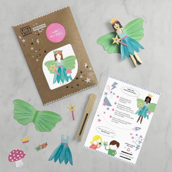 Maak je eigen fee peg doll - sale