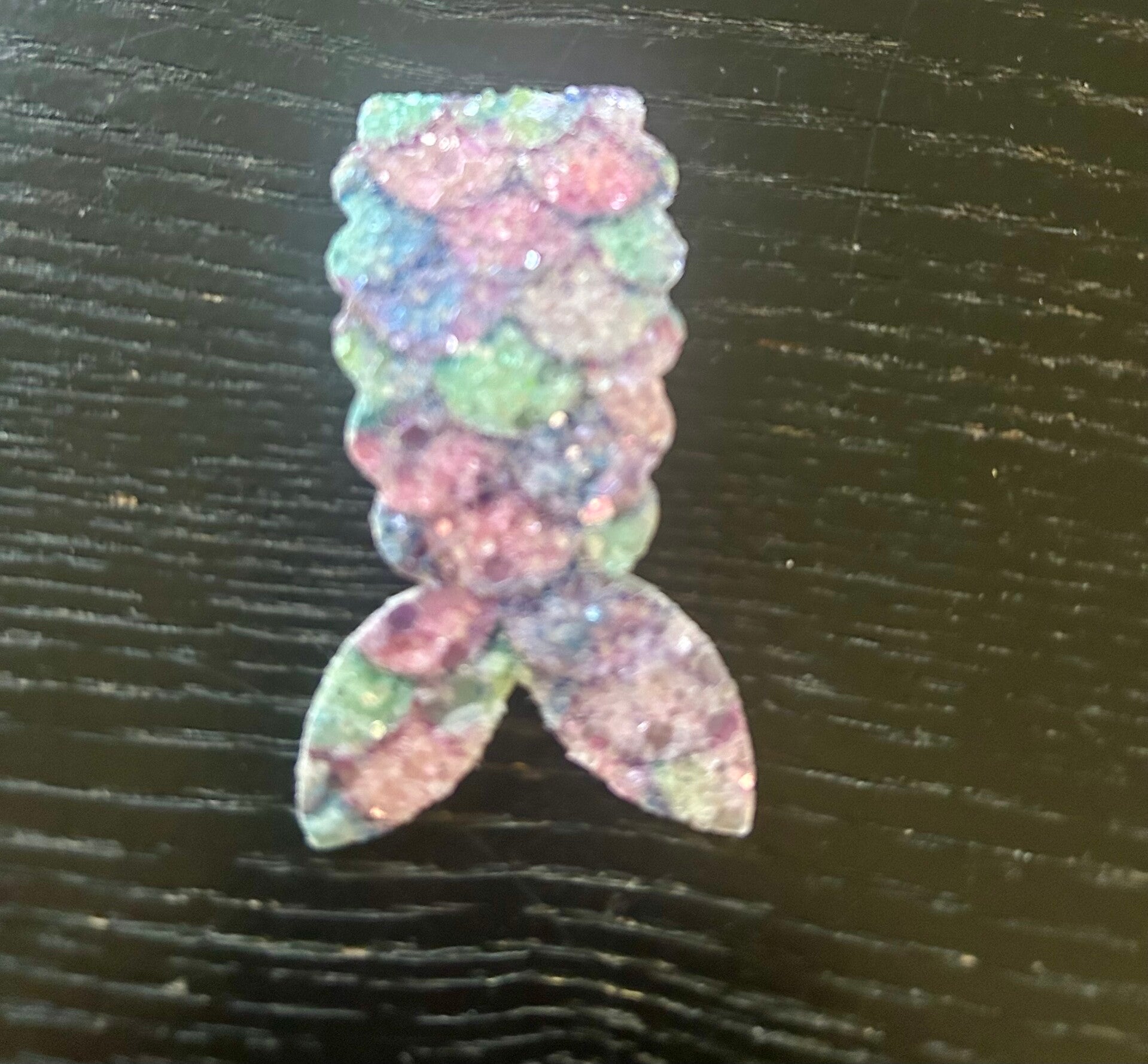 Haarspeldje zeemeerminspeld blauw