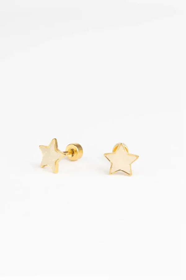 Studs earrings Twinkle Star - Mrs Ertha