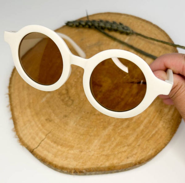 Zonnebril crème - sale