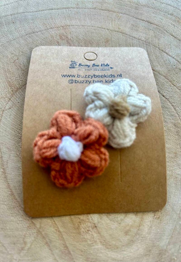 Setje anti-slip old fashion flowers