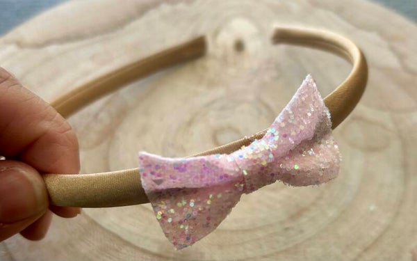 Diadeem glitterstrik