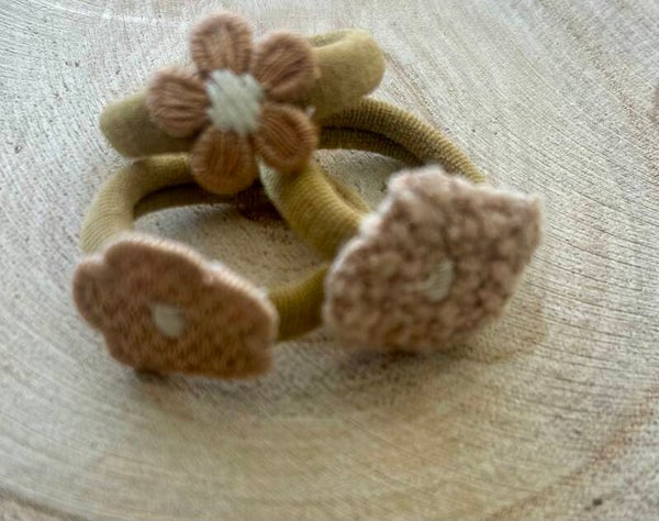 Elastiekjes combi bloemen