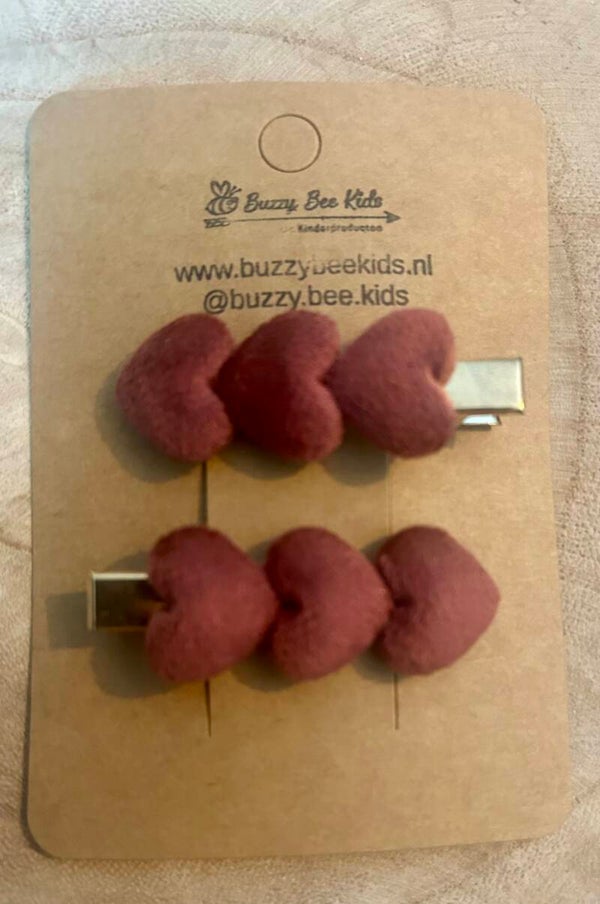 Haarspeldjes loveli red