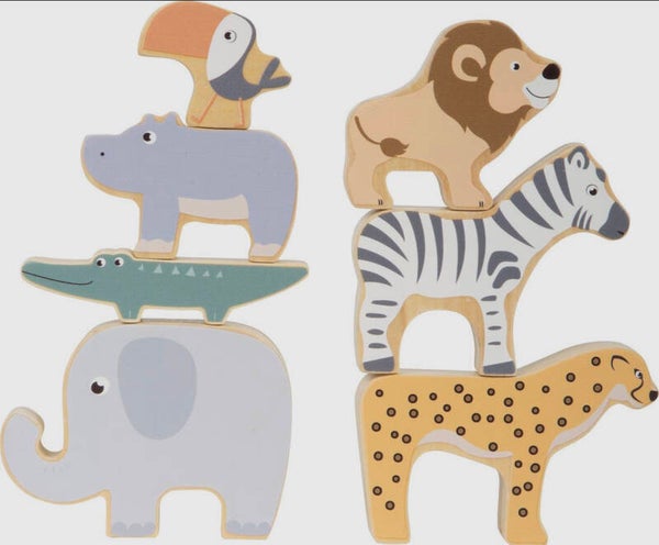 Houten stapeldieren Safari