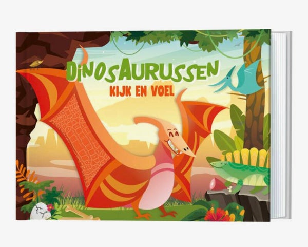 Kijk en voel -  Dinosaurussen