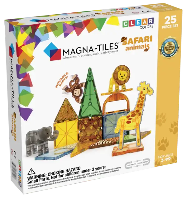Magna Tiles Safari - 25 stuks