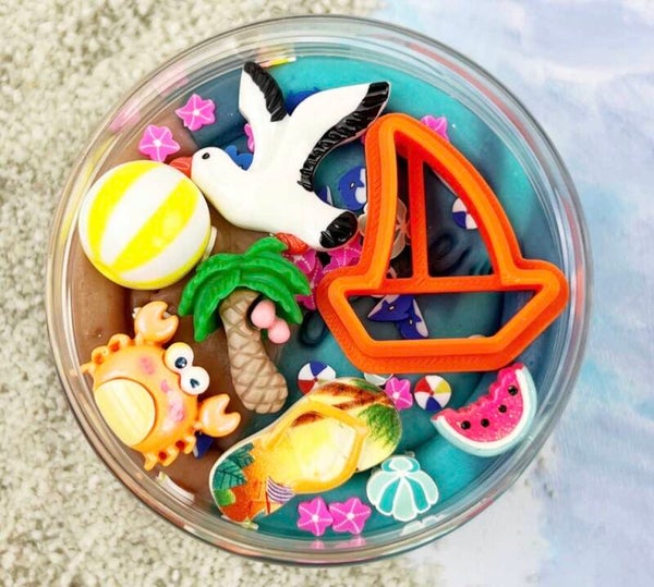 Speeldeeg - Build a Beach Surprise pot