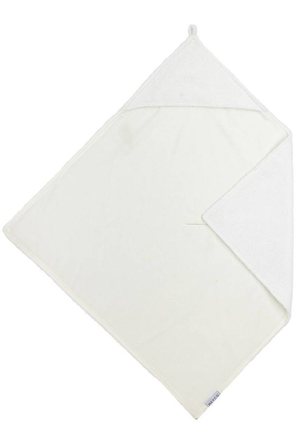 Meyco baby bouclé badcape offwhite