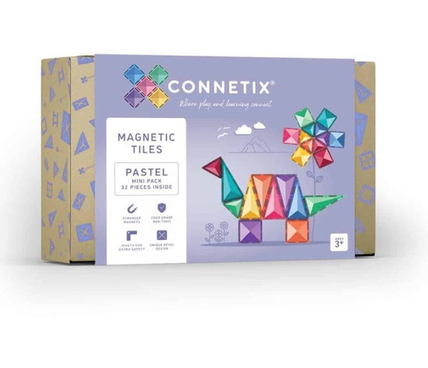 Connetix Pastel mini pack - 32 pieces