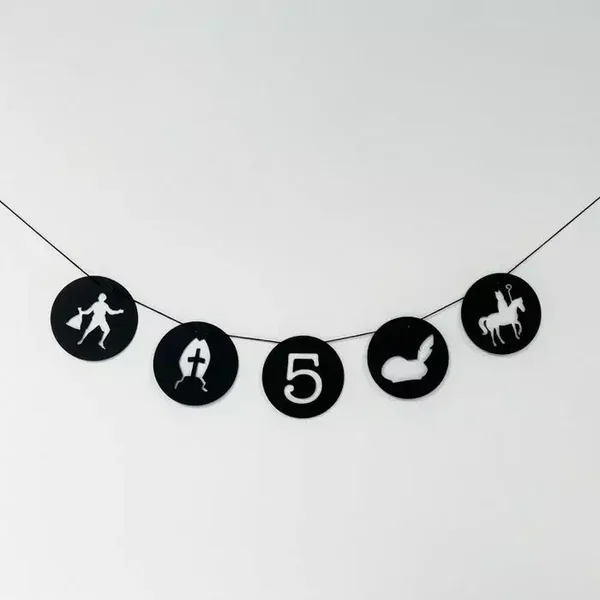 Sinterklaas slinger - sale