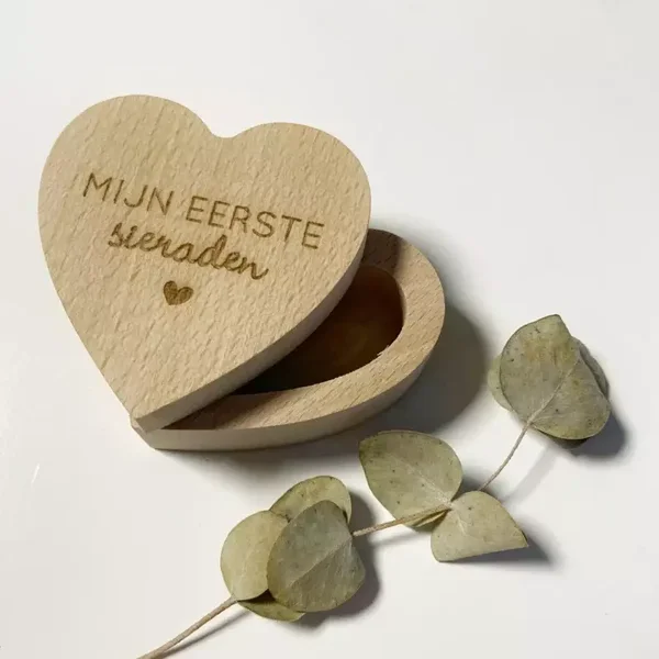 Bewaardoosje mijn eerste sieraden - sale