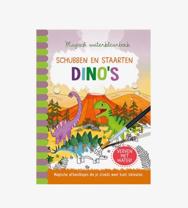 Magisch waterkleurboek Dino's