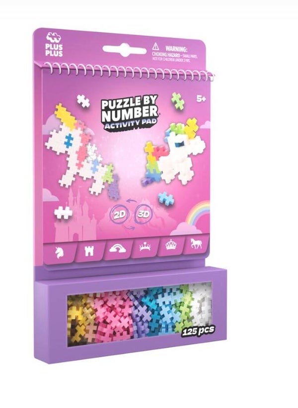 PlusPlus activity pad fairy tale / 125 pcs
