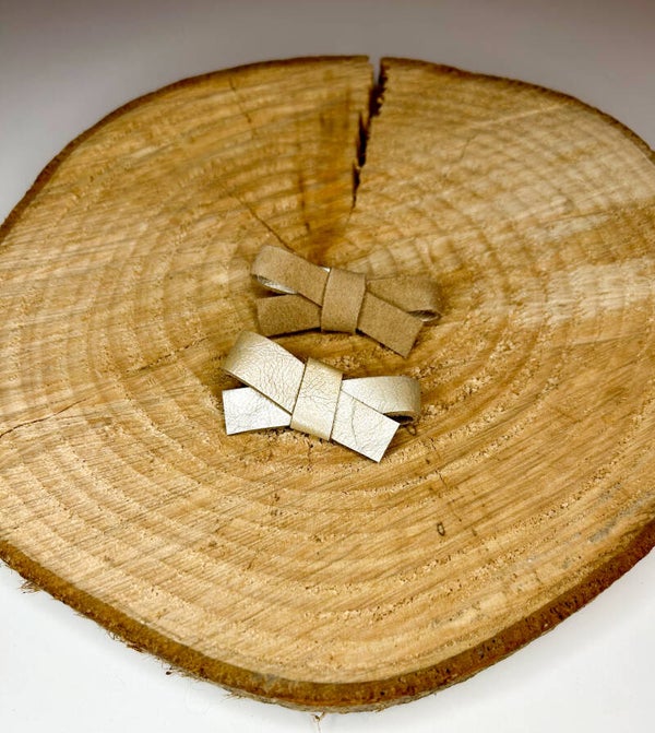 Haarspeldjes 2 kleine strikken