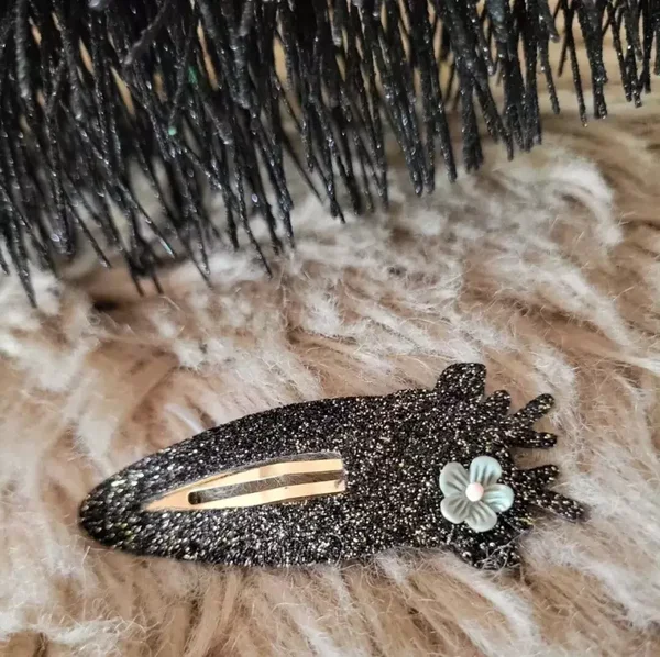 Haarspeldje rendier glitter - sale