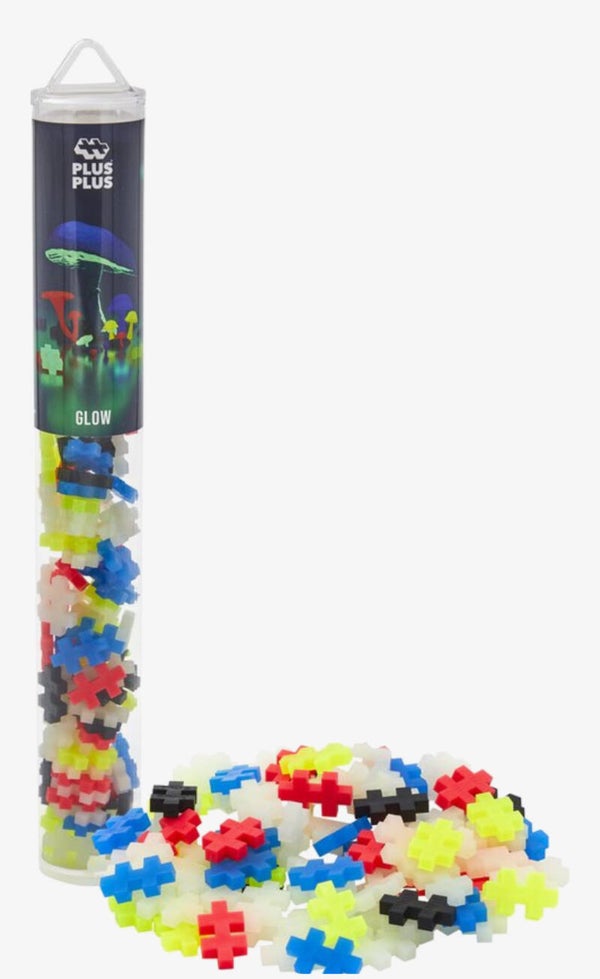 PlusPlus glow in the dark tube / 100 pcs