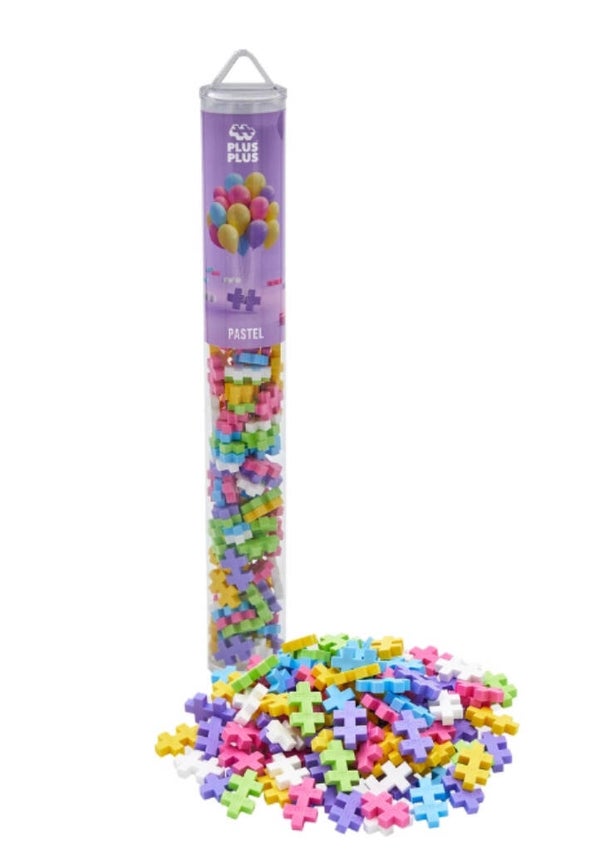 PlusPlus pastel tube / 100 pcs