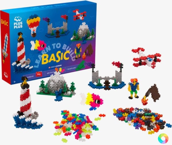 PlusPlus learn to build basic / 600 pcs