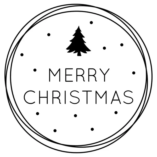 Raamsticker Merry Christmas boom - sale