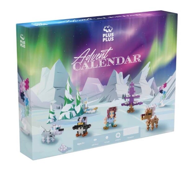 PlusPlus adventkalender - nothern lights