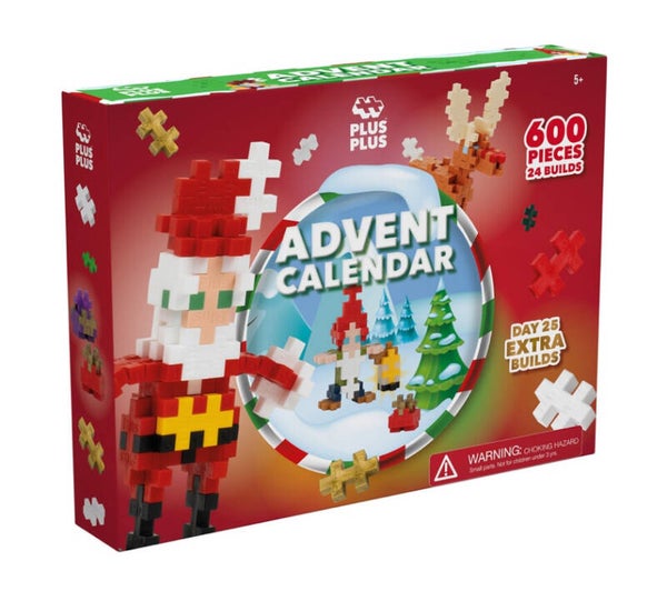 PlusPlus adventkalender Santas World - Limited Edition