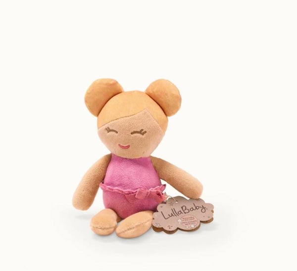 Lullababy plush bath blonde hair girl doll