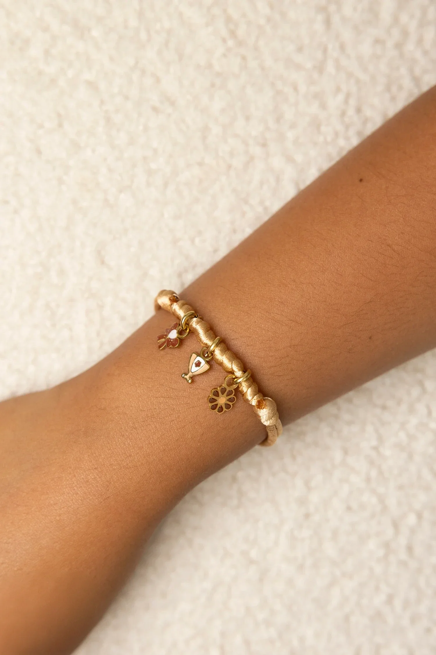 Make my bracelet Soft Peach - Mrs Ertha