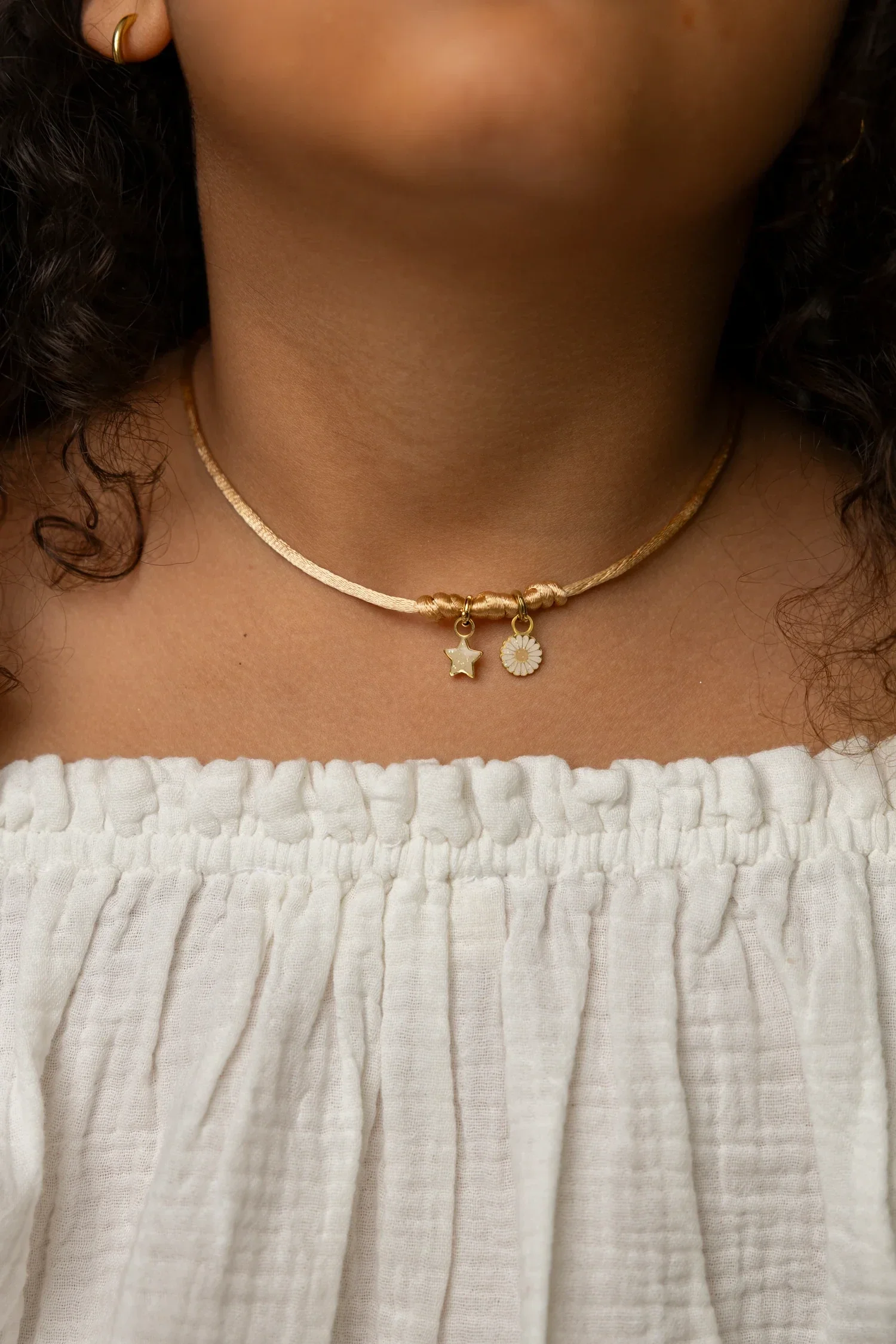 Make my necklace Soft Peach - Mrs Ertha