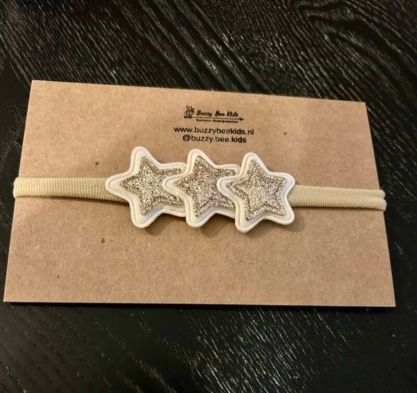 Haarband sterren goud