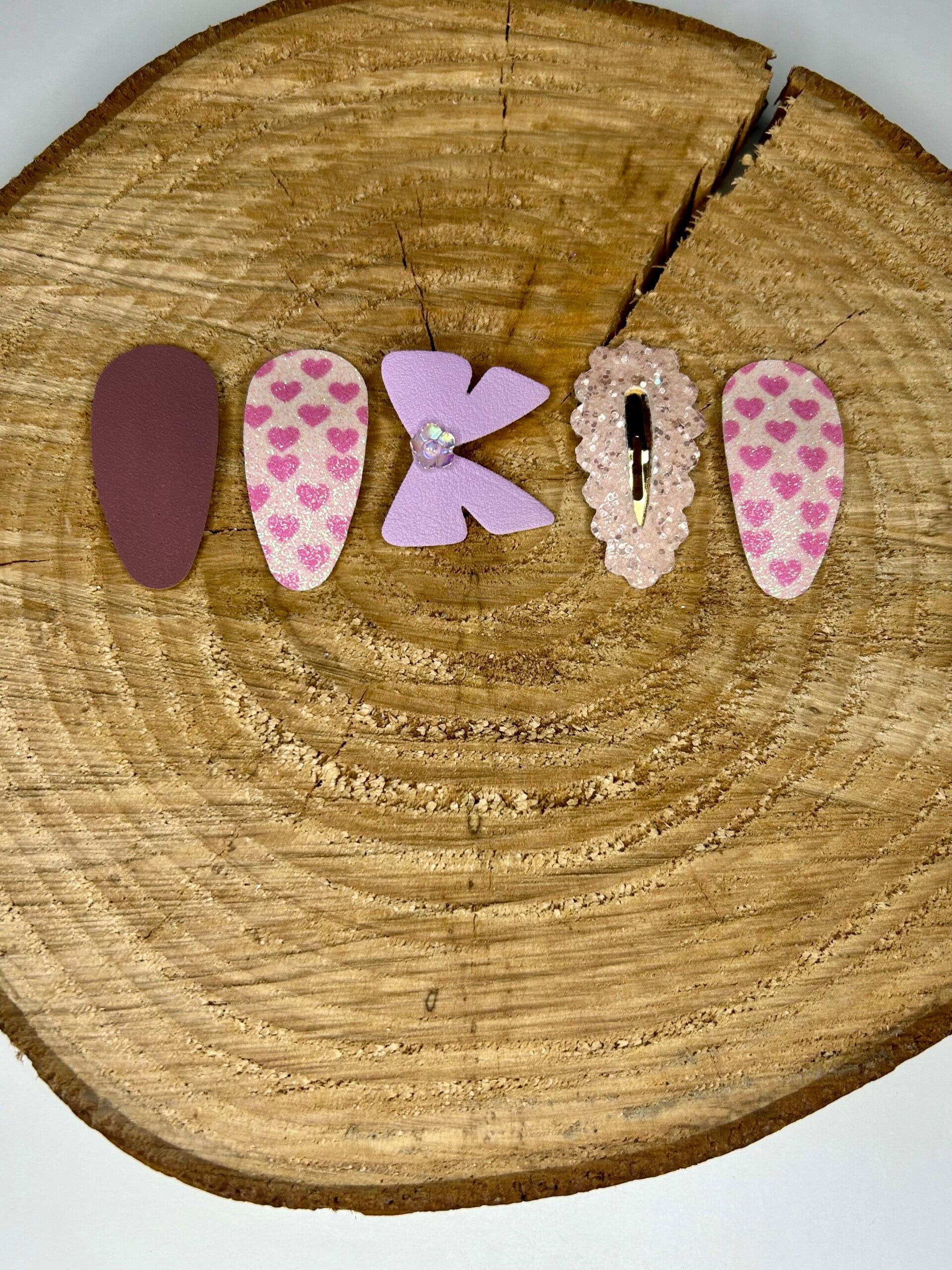 Haarspeldjes lila love