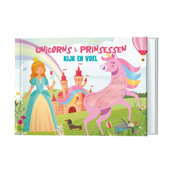 Kijk en voel -  unicorns & prinsessen