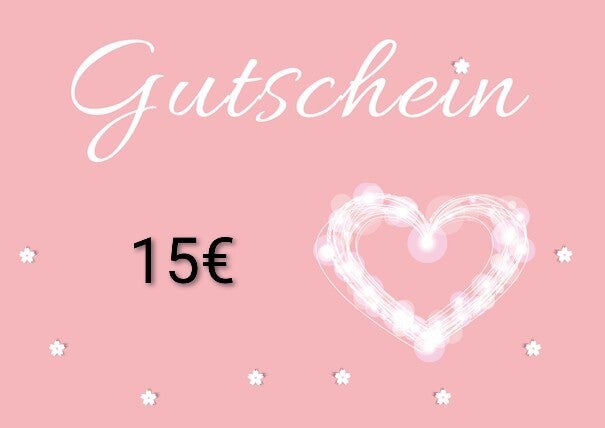 Geschenkgutschein 15€