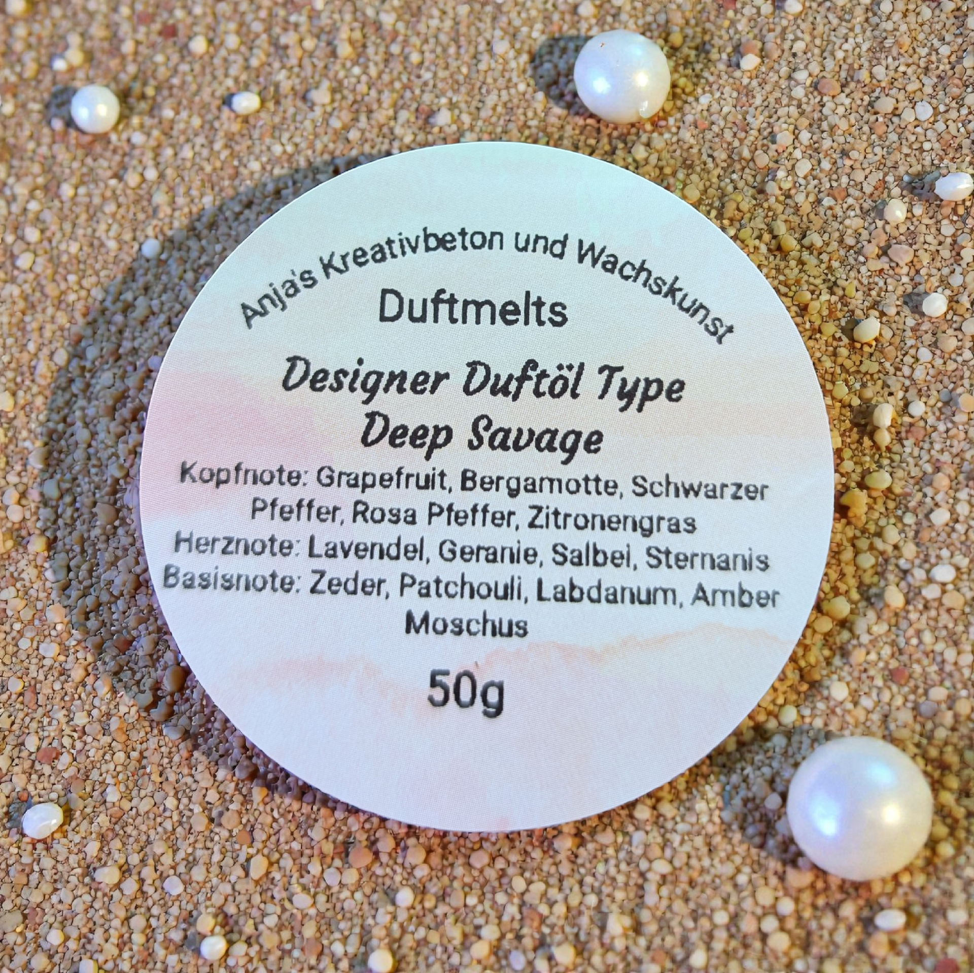 Duftmelts Designer Öl Typ Deep Savage