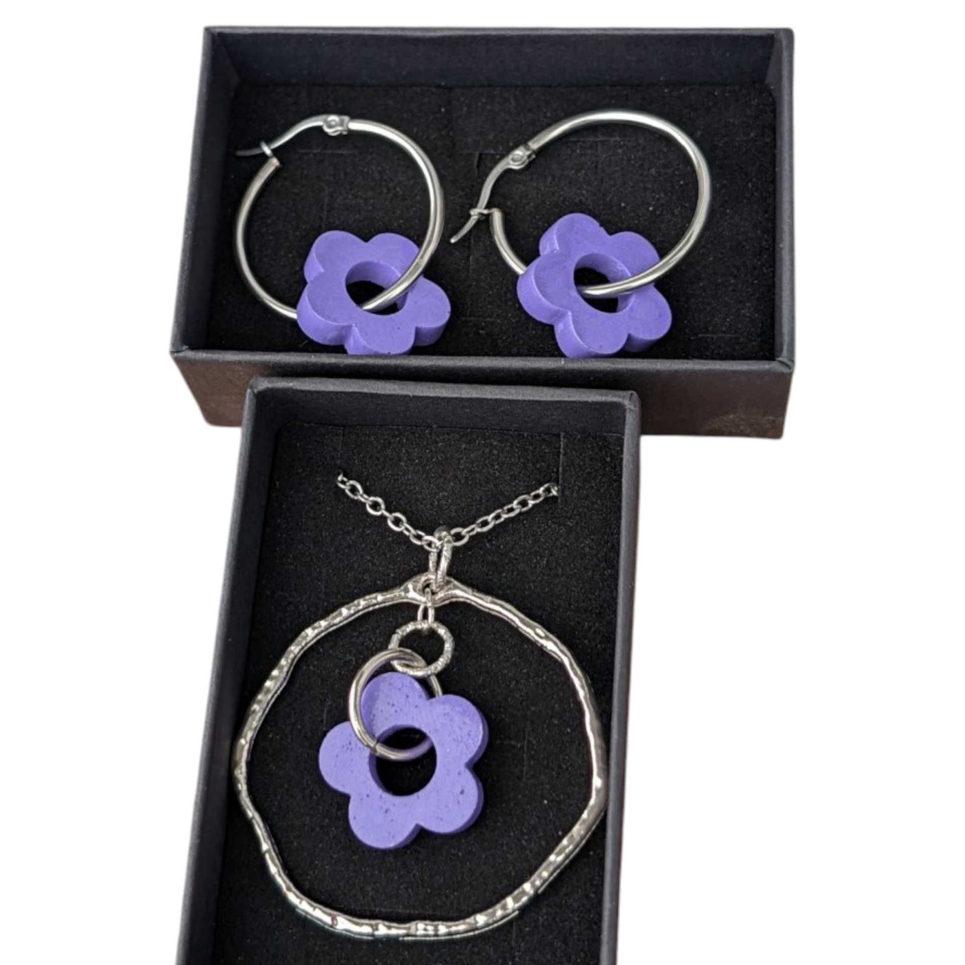 Schmuckset Modeschmuck Creolen und Halskette