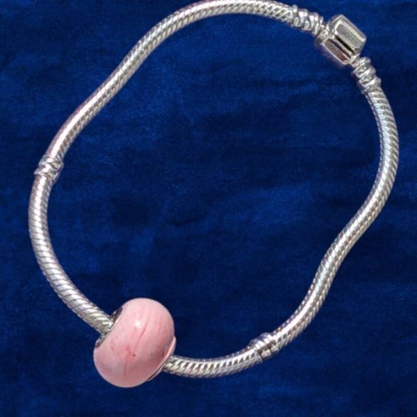 Leichtbeton Modeschmuck Armband mit Betonperle
