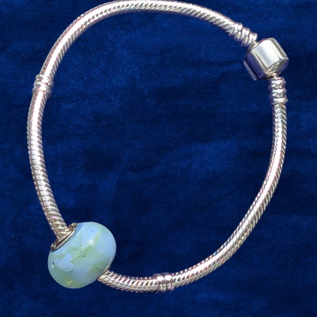 Leichtbeton Modeschmuck Armband mit Betonperle