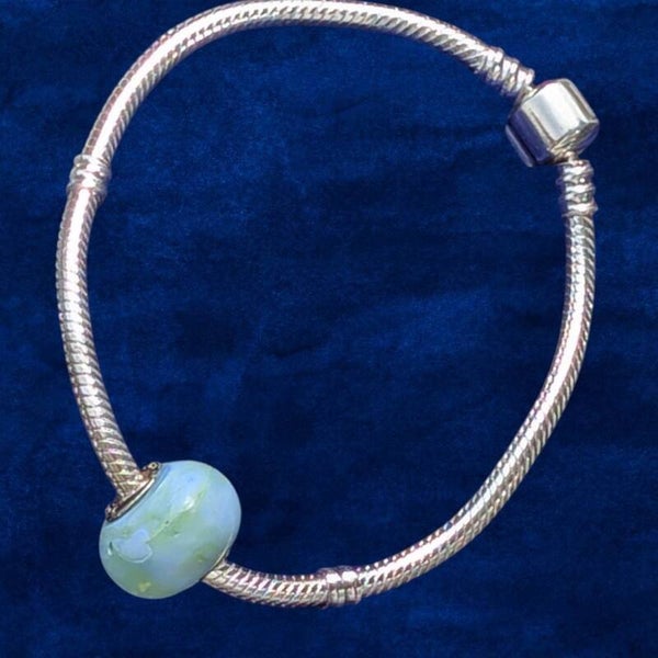 Leichtbeton Modeschmuck Armband mit Betonperle
