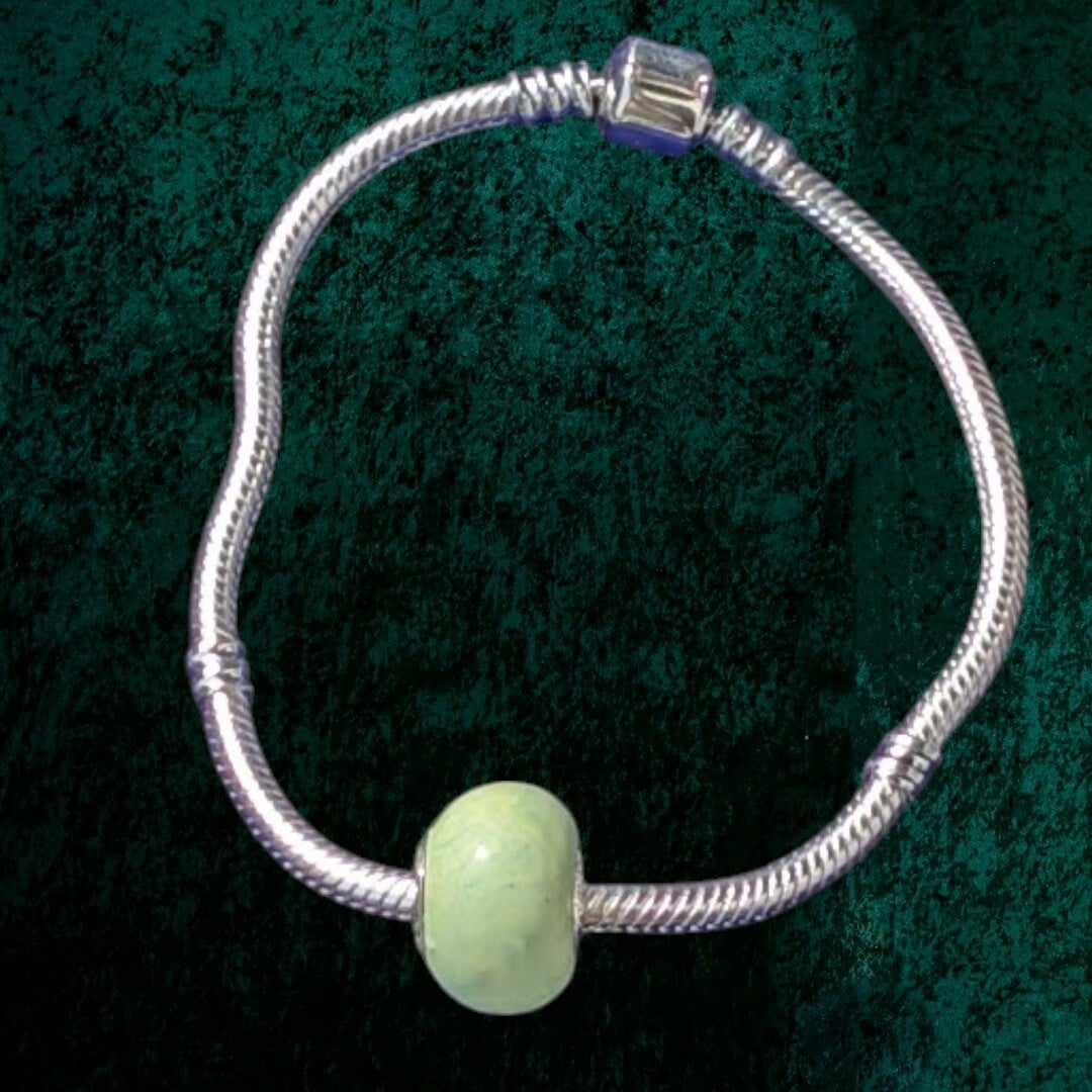 Leichtbeton Modeschmuck Armband mit Betonperle