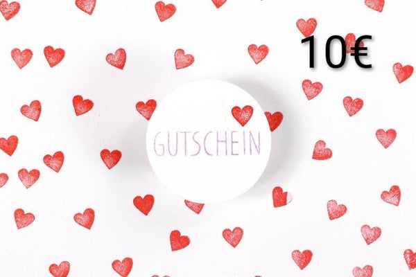 Geschenkgutschein 10€
