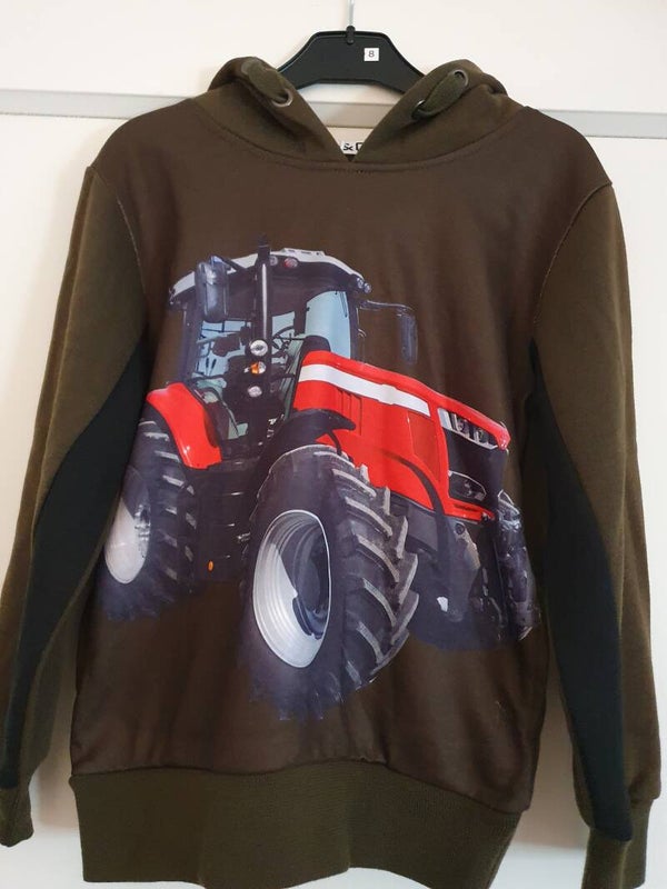 MF hoodie olijfgroen