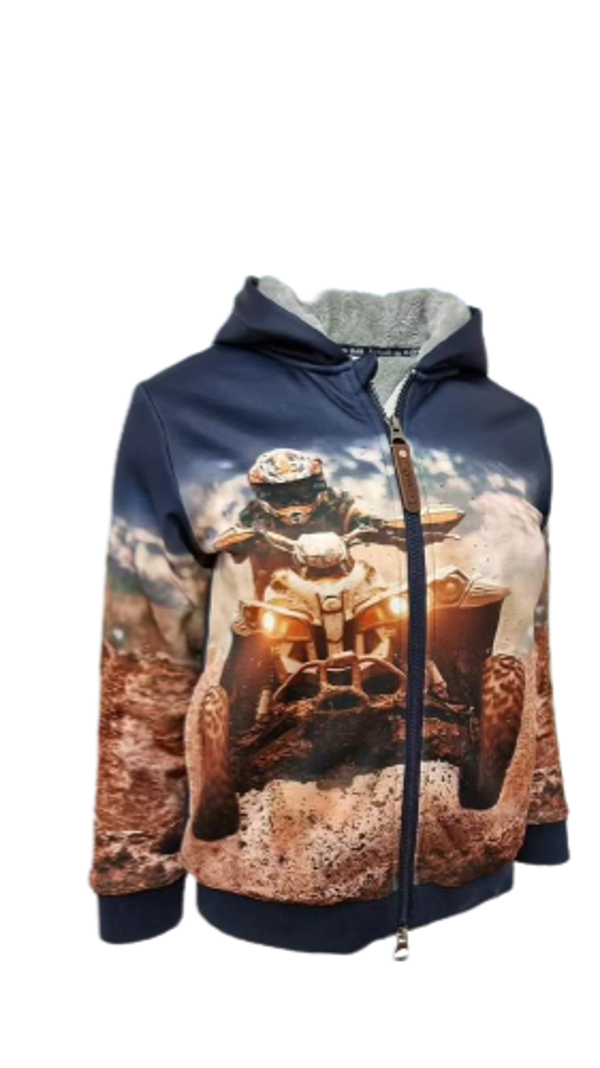 Vest met fleecevoering quad