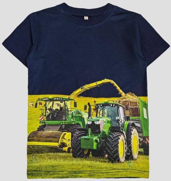 John  Deere donkerblauw