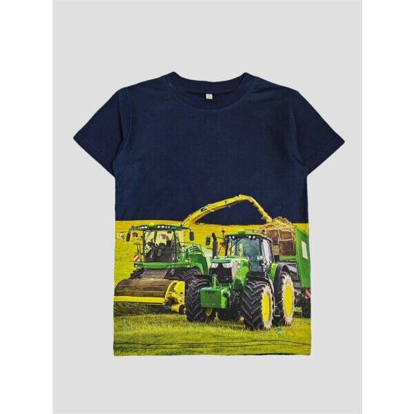 John  Deere donkerblauw hakselaar