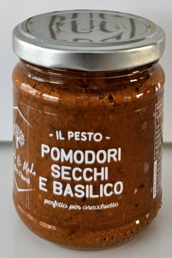 Pesto Pomodori Secchi e Basilico 190g