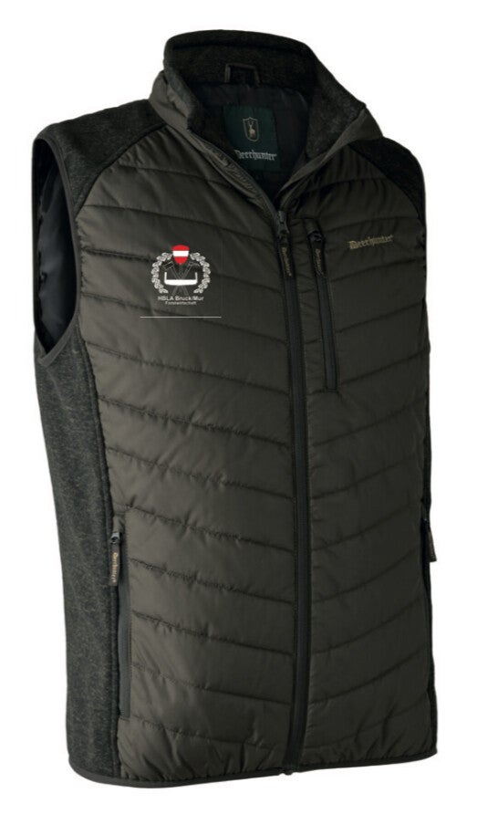 Deerhunter Moor Wattierte Weste mit Strick Herren