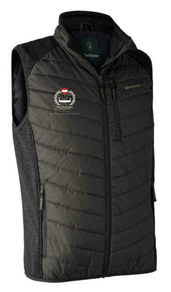 Deerhunter Moor Wattierte Weste mit Strick Herren