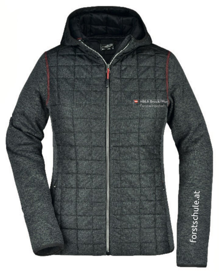 Ladies' Knitted Hybrid Jacket