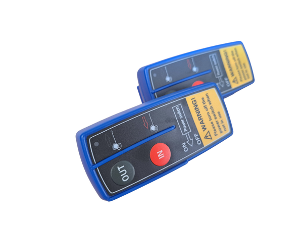 Winchtech Fernbedienung elektrische Seilwinde 12 und 24 Volt inklusive Batterien