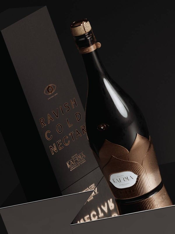 Cuvée KARMA 2016 Art Edition Randoald Sabbe 75cl